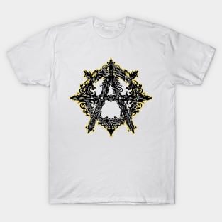 Anarchy Symbol Tribal T-Shirt